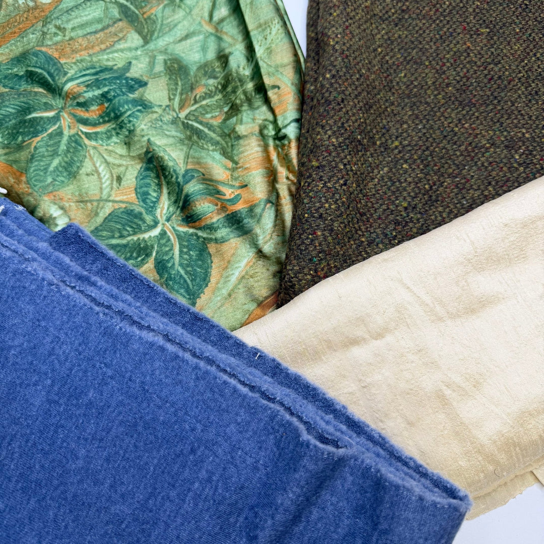 Swamp Marsh - Small Bundles - Fun 4 Pack - True Deadstock Fabric Fabric by FABCYCLE shop - Sustainable Textile | FABCYCLE