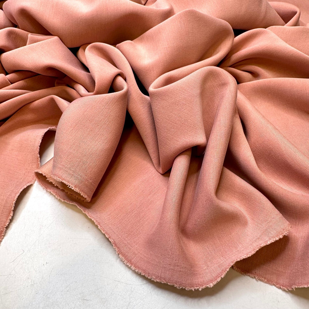 Sweat Beads - Mini Scuba Polyester Blend Knit - Light Pink/Nude - 1.9M Bundle - True Deadstock fabric Fabric by private - Sustainable Textile | FABCYCLE