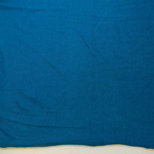 Sweet Pea - Jersey Bamboo Blend Knit - Dark Teal - 2.7M Bundle - True Deadstock fabric Fabric by private - Sustainable Textile | FABCYCLE