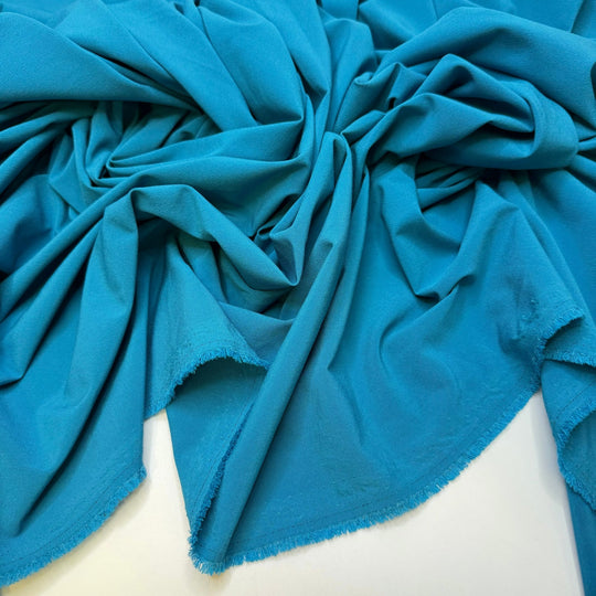 Sweet Treats On The Go - Poly/Nylon Woven - Blue Teal - 3.8M Bundle - True Deadstock fabric Fabric by private - Sustainable Textile | FABCYCLE