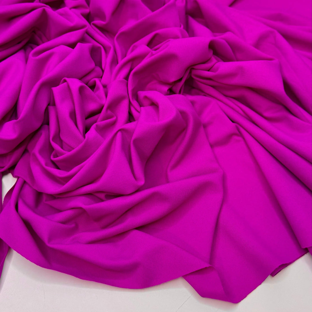 Swim Goggles - Jersey Poly/Spandex Knit - Dark Pink/Magenta - 1M Bundle - True Deadstock fabric Fabric by private - Sustainable Textile | FABCYCLE