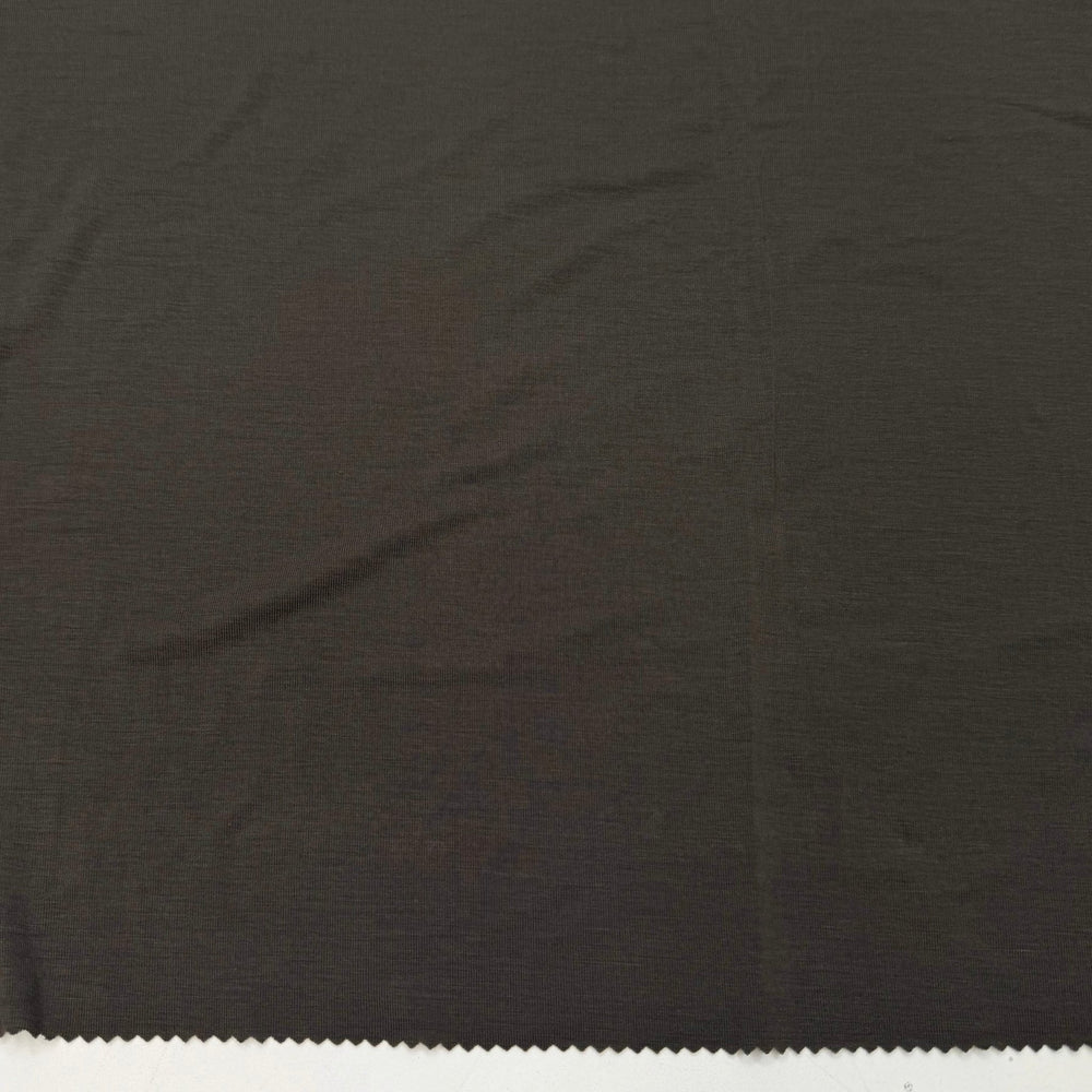 Swim Lessons - Jersey Bamboo Blend Knit - Dark Grey - 1M Bundle - True Deadstock fabric Fabric by private - Sustainable Textile | FABCYCLE