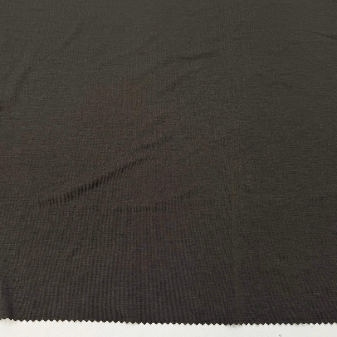 Swim Lessons - Jersey Bamboo Blend Knit - Dark Grey - 1M Bundle - True Deadstock fabric Fabric by private - Sustainable Textile | FABCYCLE