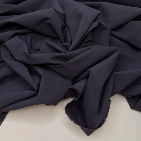 Swim Meet - Nylon Blend Woven - Navy - Bundles - True Deadstock fabric Fabric by private - Sustainable Textile | FABCYCLE