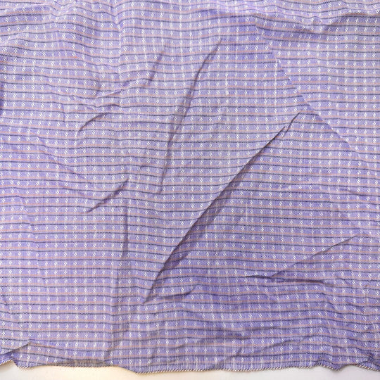 Swimming In The Pools - Cotton Woven - Light Blue Multi Stripes - 1.5M Bundle - True Deadstock fabric Fabric by private - Sustainable Textile | FABCYCLE