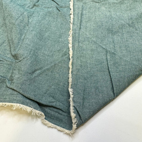 Swimming In The River - Cotton Woven - Teal - 2.2M Bundle - True Deadstock fabric Fabric by private - Sustainable Textile | FABCYCLE