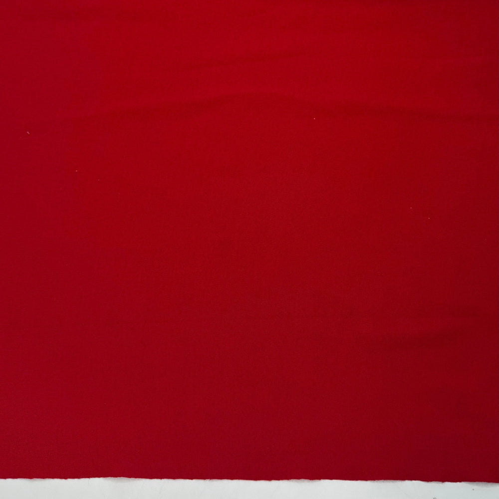 Swimsuit Shopping - Rib Knit Polyester Blend Knit - Red - 1M Bundle - True Deadstock fabric Fabric by private - Sustainable Textile | FABCYCLE