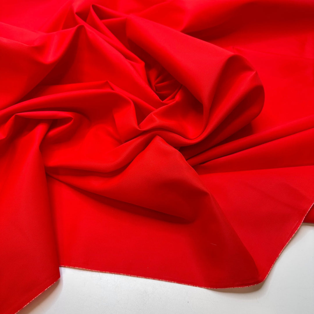Table Runner Colour Pop - Water Resistant Poly/Nylon Woven - Red - Bundles - True Deadstock fabric Fabric by private - Sustainable Textile | FABCYCLE