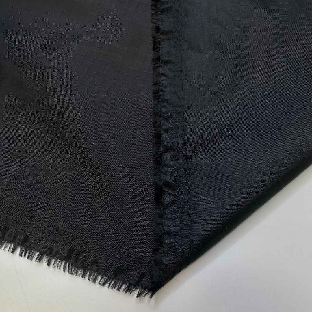 Tactical Marine Gear - Water Resistant Nylon Blend Woven - Black - 2.3M Bundle - True Deadstock fabric Fabric by private - Sustainable Textile | FABCYCLE