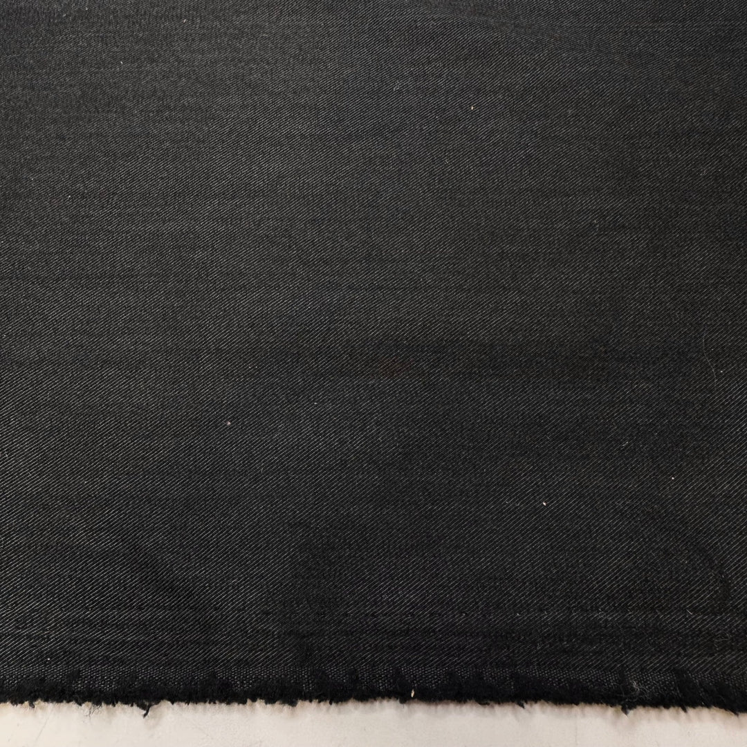 Take Your Umbrella - Brushed Twill Weave Polyester Blend Woven - Dark Grey - 2M Bundle - True Deadstock fabric Fabric by private - Sustainable Textile | FABCYCLE