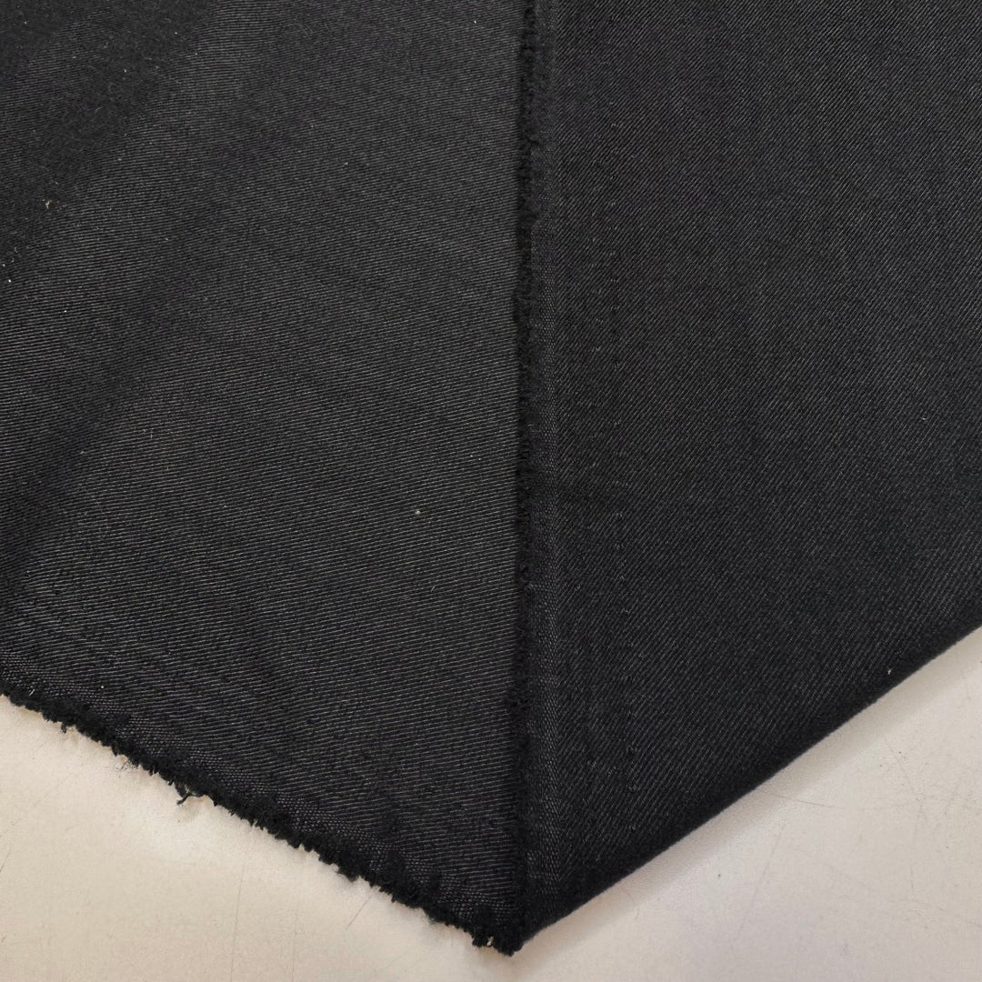 Take Your Umbrella - Brushed Twill Weave Polyester Blend Woven - Dark Grey - 2M Bundle - True Deadstock fabric Fabric by private - Sustainable Textile | FABCYCLE