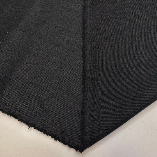 Take Your Umbrella - Brushed Twill Weave Polyester Blend Woven - Dark Grey - 2M Bundle - True Deadstock fabric Fabric by private - Sustainable Textile | FABCYCLE