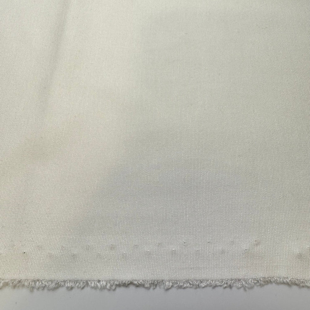 Taking Myself Out On A Date - Ponte Natural Blend Knit - Light Cream - Bundles - True Deadstock fabric Fabric by private - Sustainable Textile | FABCYCLE