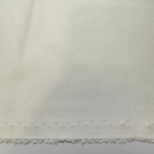 Taking Myself Out On A Date - Ponte Natural Blend Knit - Light Cream - Bundles - True Deadstock fabric Fabric by private - Sustainable Textile | FABCYCLE