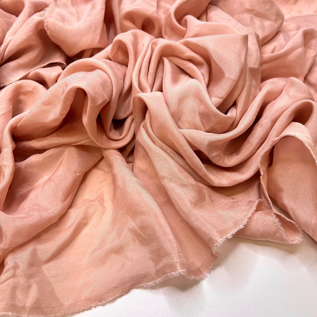 Tammy Swanson - Sateen Silk Woven - Nude Pink - 1.95M Bundle - True Deadstock fabric Fabric by private - Sustainable Textile | FABCYCLE