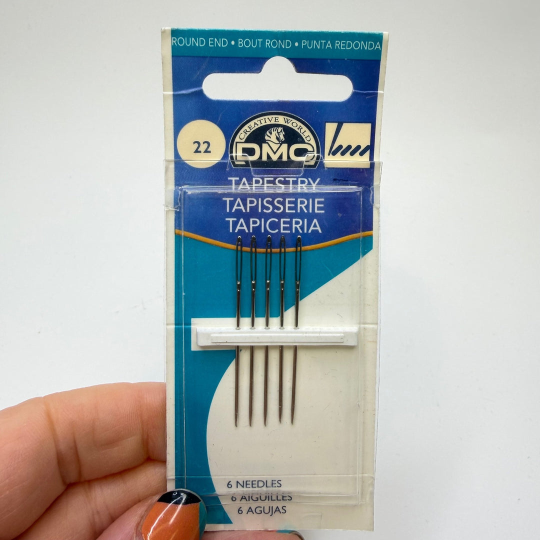 Tapestry Sewing Needles Notions - Silver - 5 Pack - True Deadstock supplies Fabric by private - Sustainable Textile | FABCYCLE