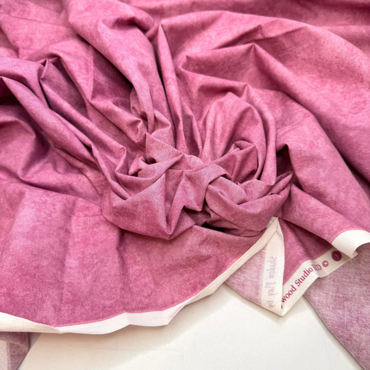 Teaching My Kids How To Quilt - Cotton Woven - Pink - 1.3M Bundle - True Deadstock fabric Fabric by private - Sustainable Textile | FABCYCLE
