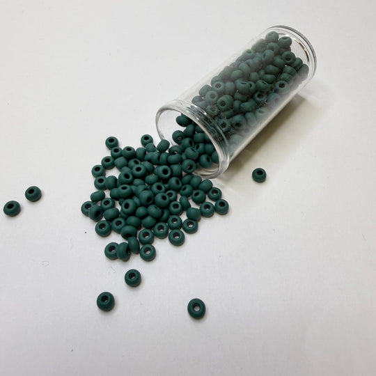 Teal Polymer Seed Beads Beads - Teal - 100 Pack - True Deadstock supplies Fabric by private - Sustainable Textile | FABCYCLE