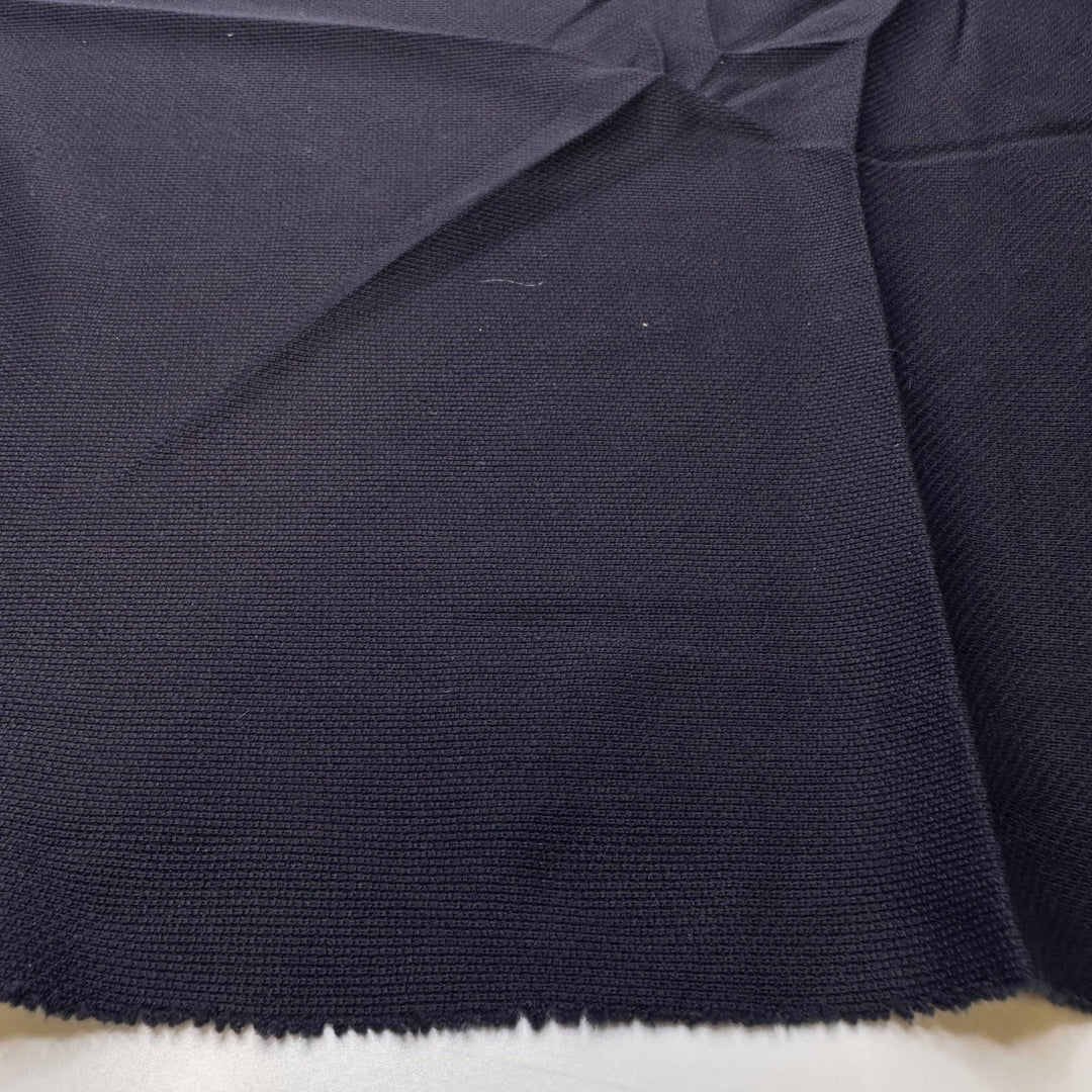 Team Loose Gym Clothes - Polyester Blend Knit - Navy - 1M Bundle - True Deadstock fabric Fabric by private - Sustainable Textile | FABCYCLE