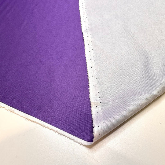 Team Mascot - Chitosante Poly Knit - Purple - Bundles - True Deadstock fabric Fabric by private - Sustainable Textile | FABCYCLE