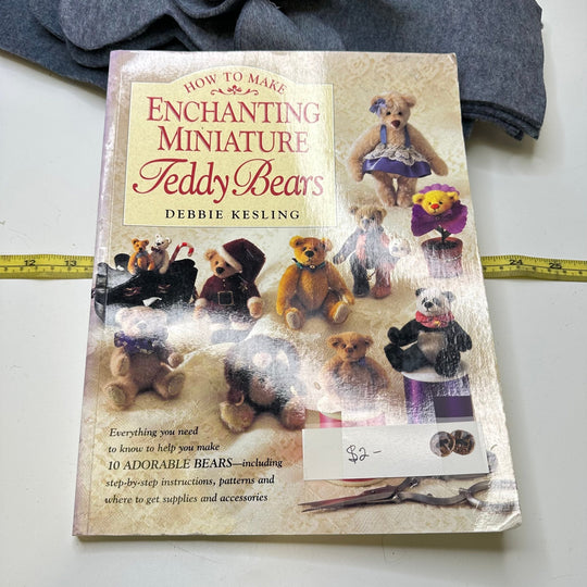 Teddy Bear Book And Pieces Accessories - Dark Grey - Individual - True Deadstock supplies Fabric by private - Sustainable Textile | FABCYCLE