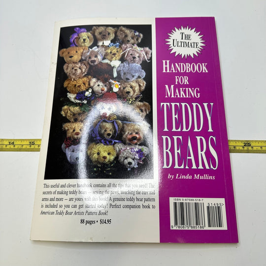 Teddy Bear Book And Pieces Accessories - Dark Red - Individual - True Deadstock supplies Fabric by private - Sustainable Textile | FABCYCLE