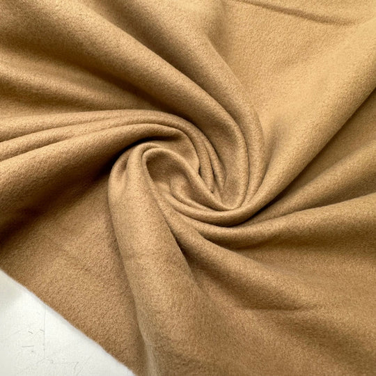 Teddy Bear Hugs - Fleece Polyester Blend Knit - Beige - 1.8M Bundle - True Deadstock fabric Fabric by private - Sustainable Textile | FABCYCLE