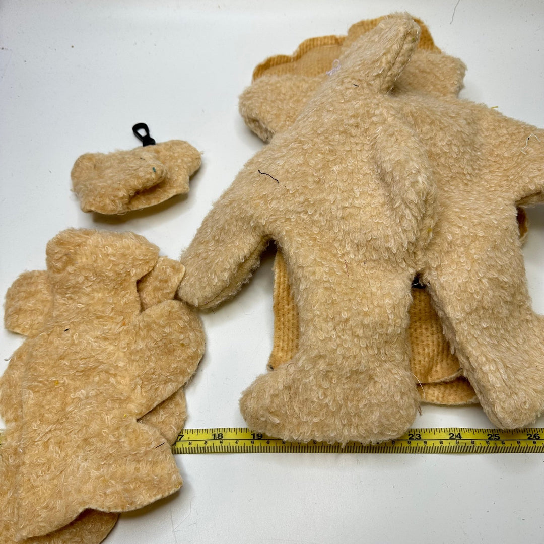Teddy Bear Pieces Pack Accessories - Cream - Individual - True Deadstock supplies Fabric by private - Sustainable Textile | FABCYCLE