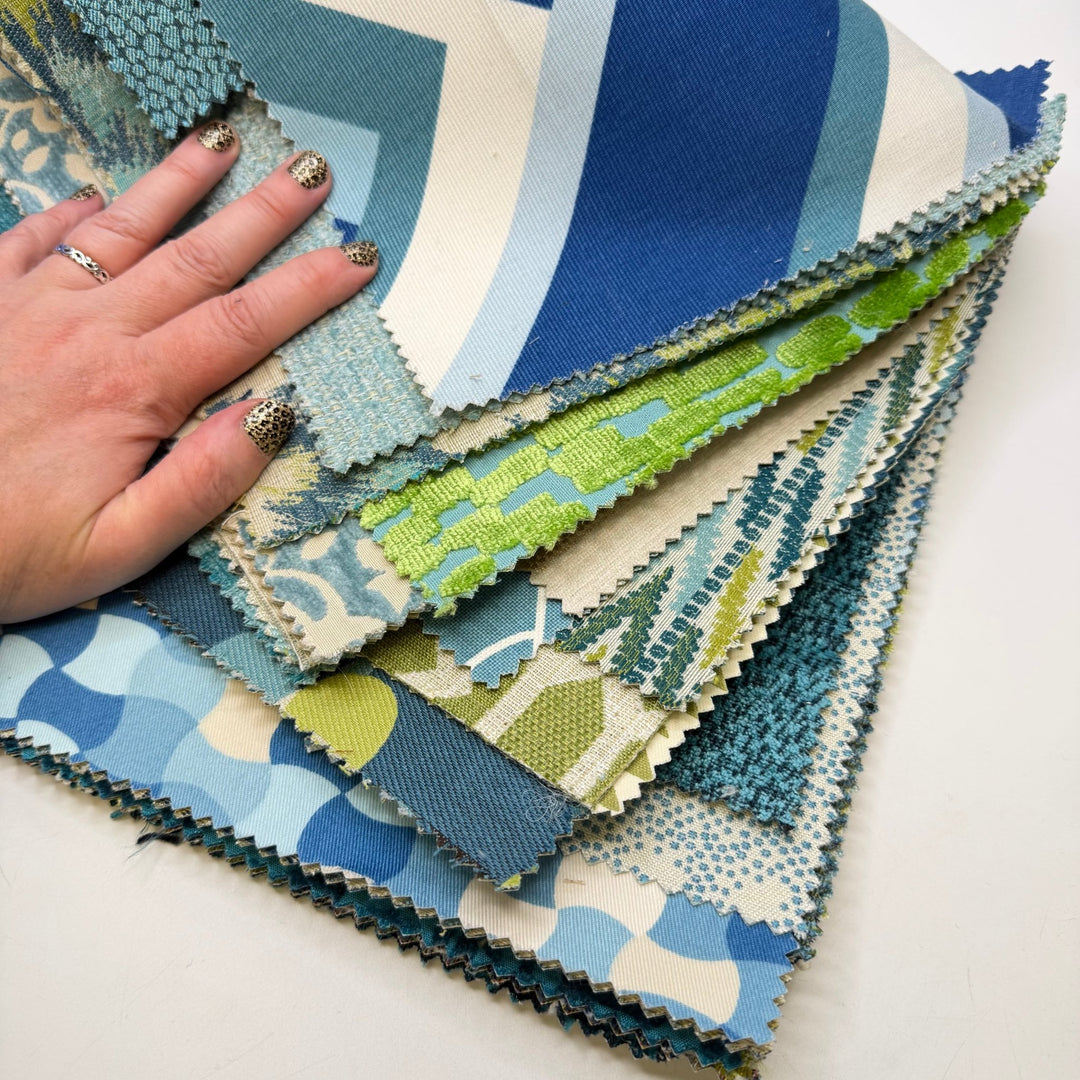 That Pool Life - Home Décor Sample Books - Medium Rectangle - True Deadstock fabric Fabric by private - Sustainable Textile | FABCYCLE