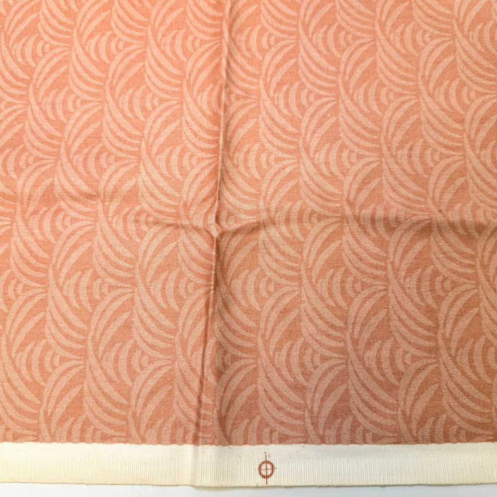 That Was Lucky - Vintage Cotton Woven - Dark Pink Geometric - 0.5M Bundle - True Deadstock fabric Fabric by private - Sustainable Textile | FABCYCLE