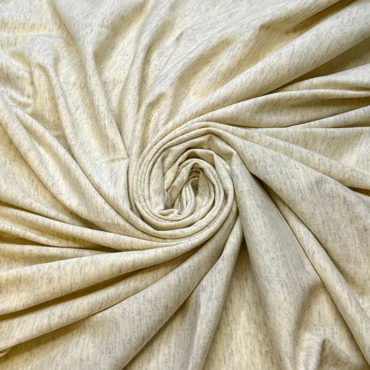 That Was So 2017 - Polyester Blend Knit - Grey/Cream - 3.4M Bundle - True Deadstock fabric Fabric by private - Sustainable Textile | FABCYCLE