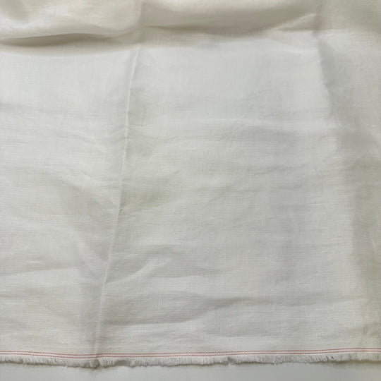 The Best - Linen Woven - White - 1.35M Bundle - True Deadstock fabric Fabric by private - Sustainable Textile | FABCYCLE