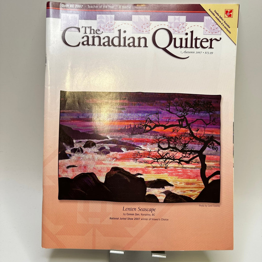 The Canadian Quilter Autumn 2007 Books - Pink Multi - Individual - True Deadstock supplies Fabric by private - Sustainable Textile | FABCYCLE