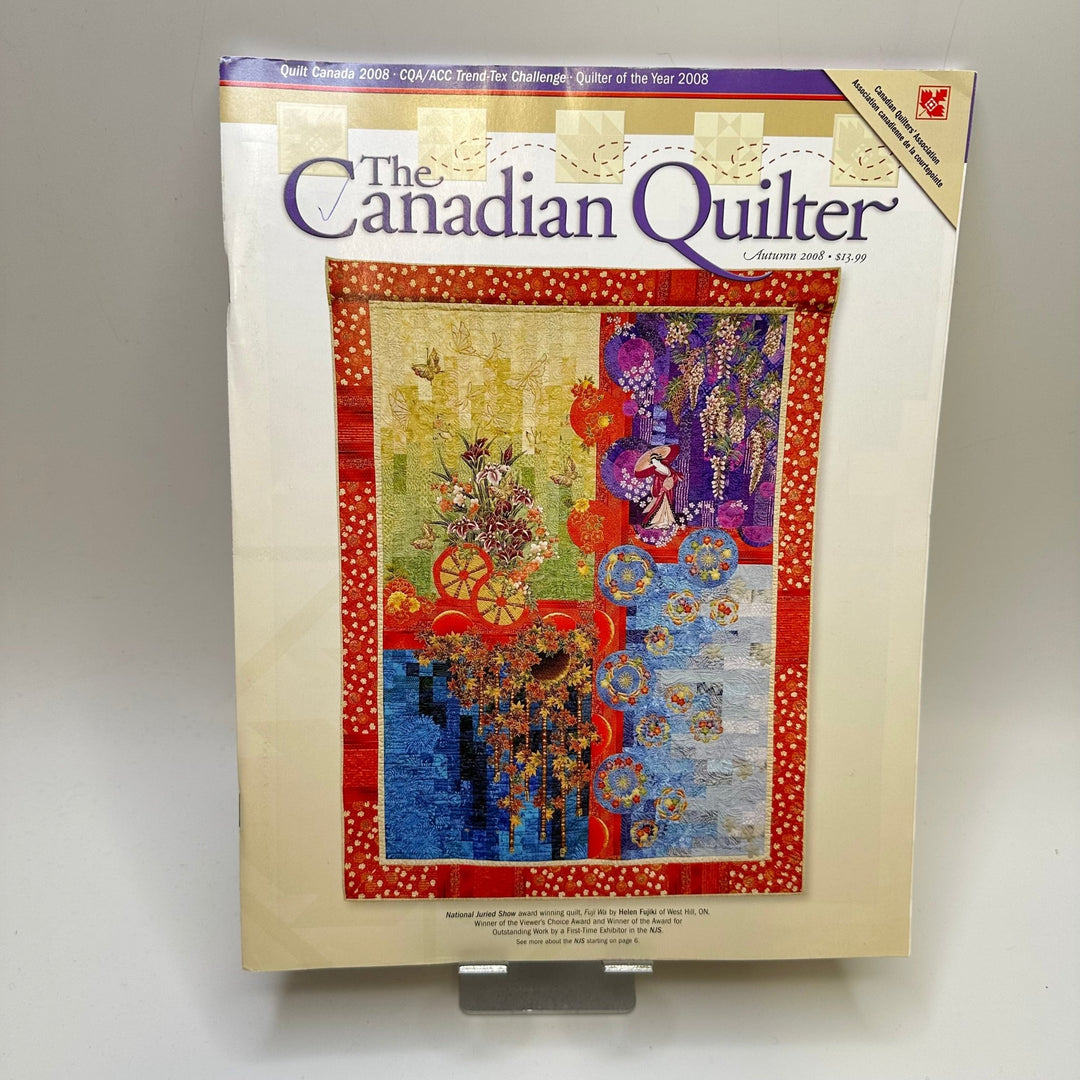 The Canadian Quilter Autumn 2008 Books - Multi - Individual - True Deadstock supplies Fabric by private - Sustainable Textile | FABCYCLE