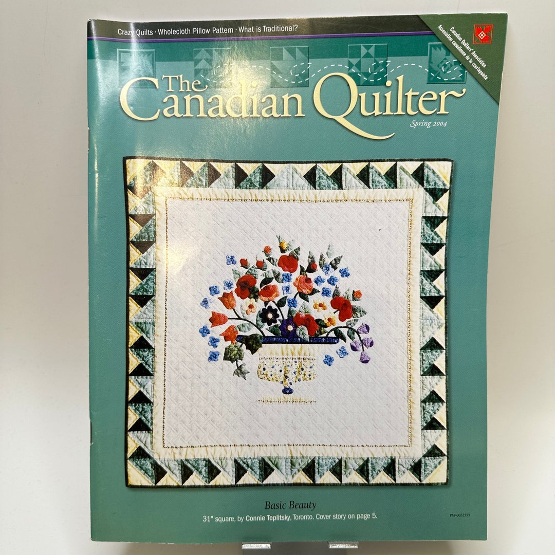 The Canadian Quilter Spring 2004 Books - Mint Cream - Individual - True Deadstock supplies Fabric by private - Sustainable Textile | FABCYCLE