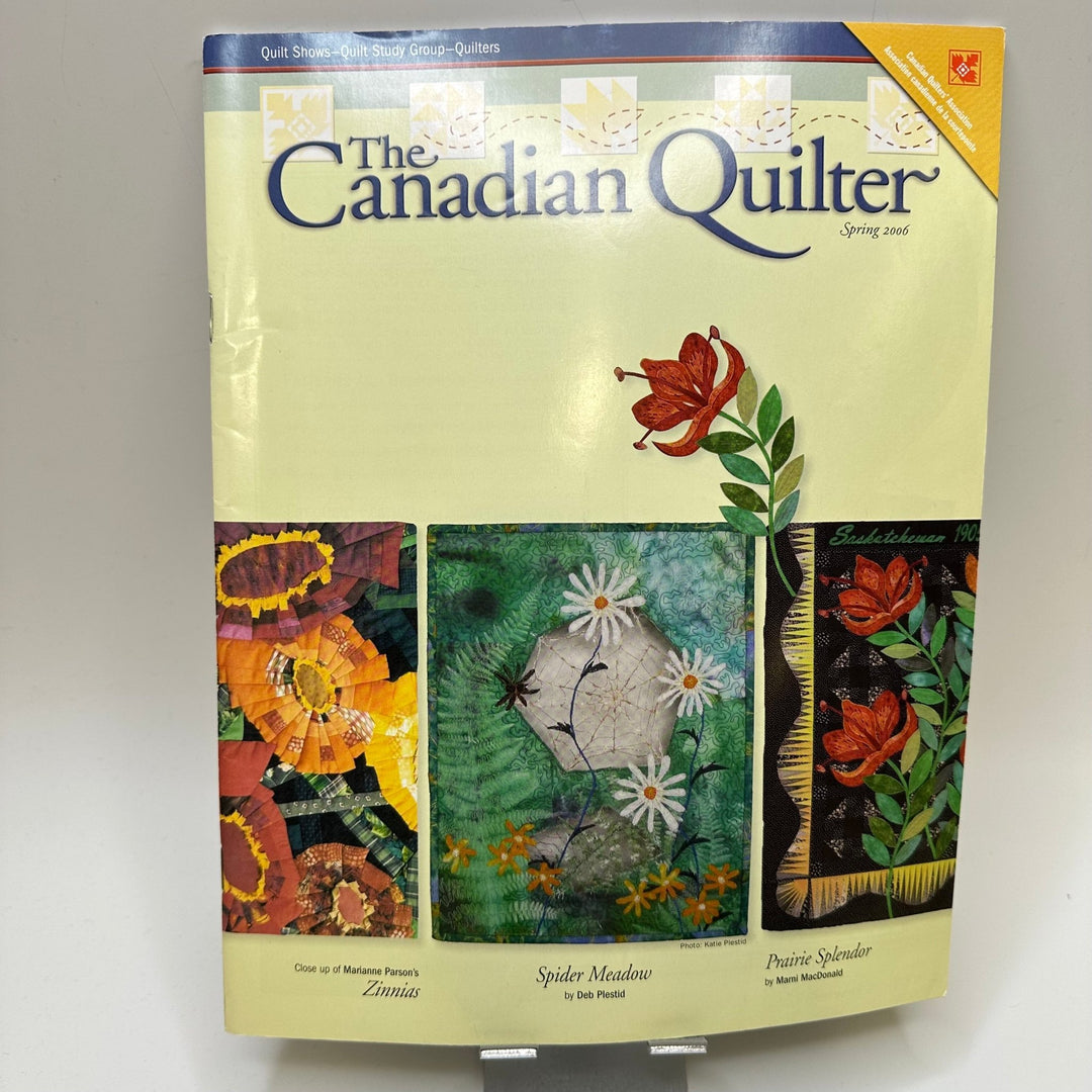 The Canadian Quilter Spring 2006 Books - Yellow Multi - Individual - True Deadstock supplies Fabric by private - Sustainable Textile | FABCYCLE