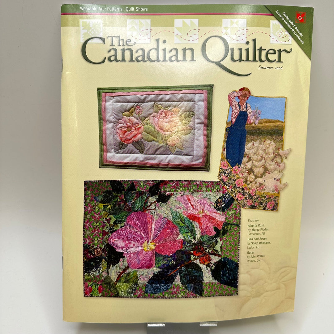 The Canadian Quilter Summer 2006 Books - Yellow Multi - Individual - True Deadstock supplies Fabric by private - Sustainable Textile | FABCYCLE