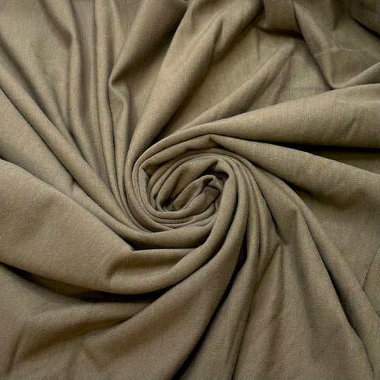 The Catch - French Terry Rayon From Bamboo Blend Knit - Green - Bundles - True Deadstock fabric Fabric by private - Sustainable Textile | FABCYCLE