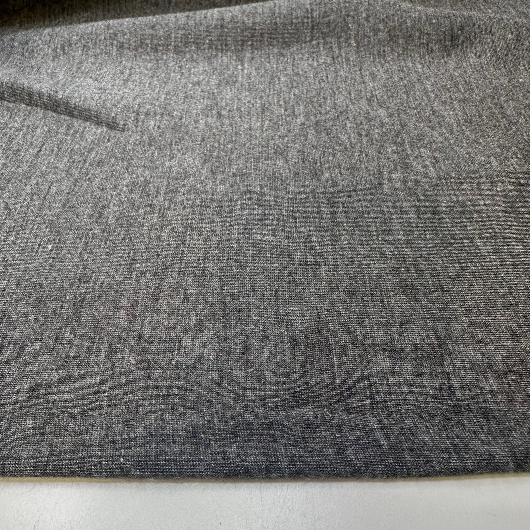 The Early Bird Vs Night Owl - Double Cloth Knit Synthetic Blend - Cream/Grey - Bundles - True Deadstock fabric Fabric by private - Sustainable Textile | FABCYCLE