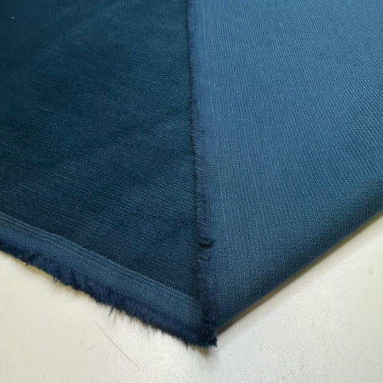 The Evening Sky - Corduroy Cotton Woven - Blue - Bundles - True Deadstock fabric Fabric by private - Sustainable Textile | FABCYCLE
