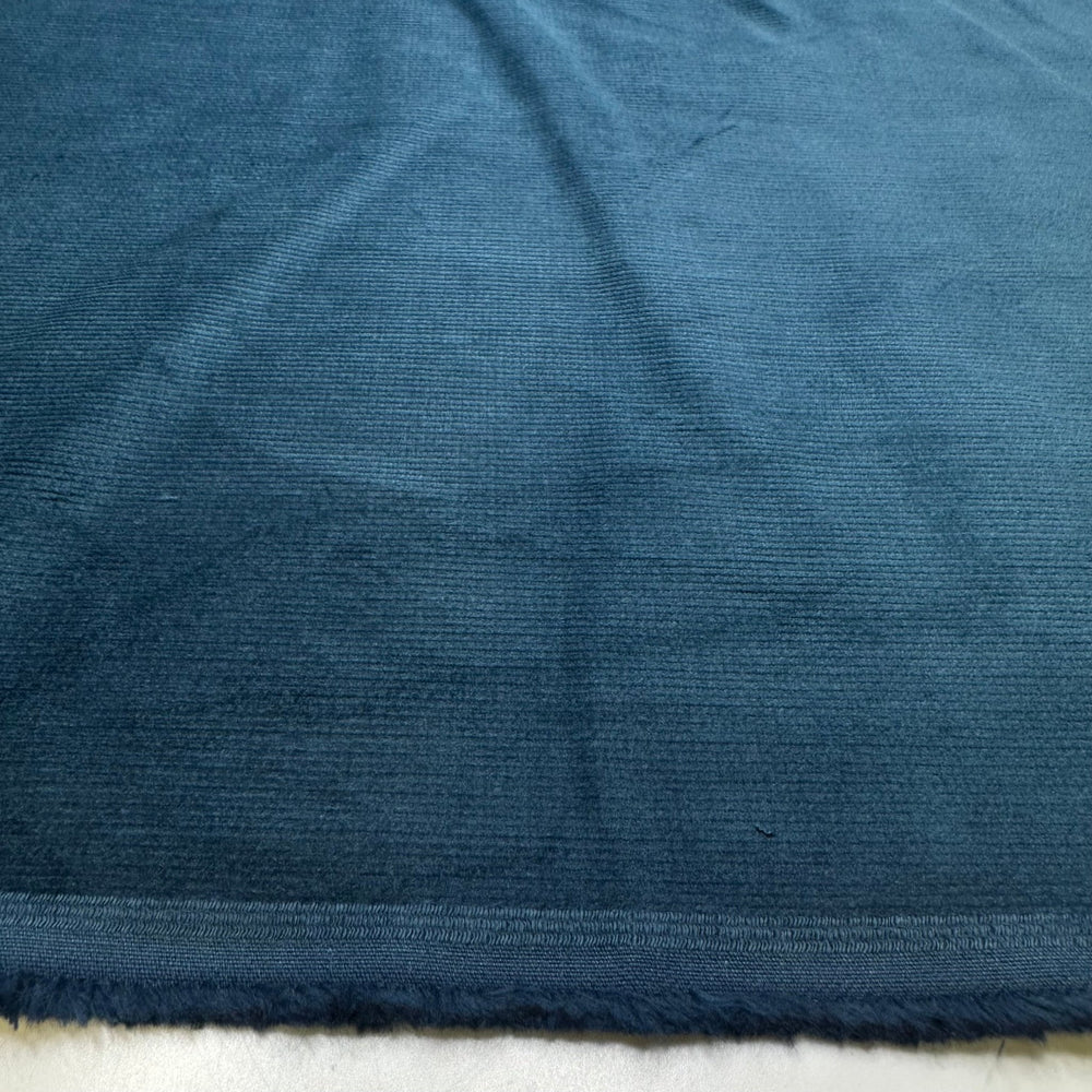 The Evening Sky - Corduroy Cotton Woven - Blue - Bundles - True Deadstock fabric Fabric by private - Sustainable Textile | FABCYCLE