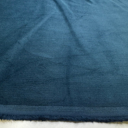 The Evening Sky - Corduroy Cotton Woven - Blue - Bundles - True Deadstock fabric Fabric by private - Sustainable Textile | FABCYCLE