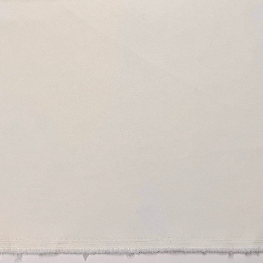 The Farmer Dropped The Beet - Spandex/RePET Woven - White - 1M Bundle - True Deadstock fabric Fabric by private - Sustainable Textile | FABCYCLE