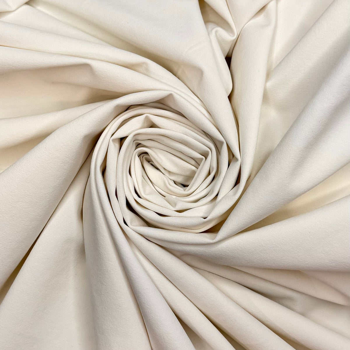 The Farmer Dropped The Beet - Spandex/RePET Woven - White - 1M Bundle - True Deadstock fabric Fabric by private - Sustainable Textile | FABCYCLE