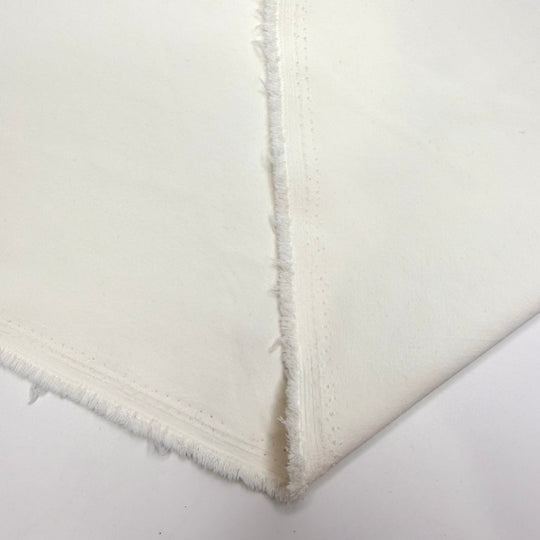The Farmer Dropped The Beet - Spandex/RePET Woven - White - 1M Bundle - True Deadstock fabric Fabric by private - Sustainable Textile | FABCYCLE