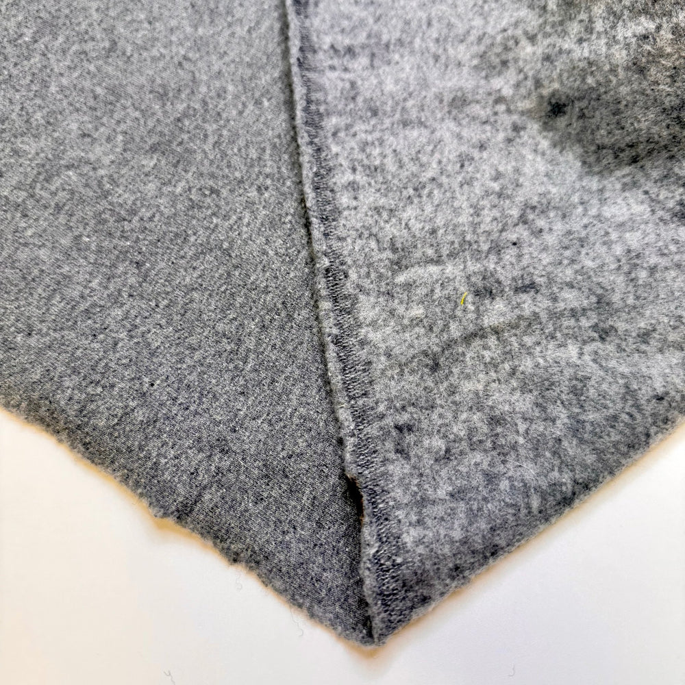 The First American Pope - Jersey Fleece Cotton Knit - Grey - Bundles - True Deadstock fabric Fabric by private - Sustainable Textile | FABCYCLE