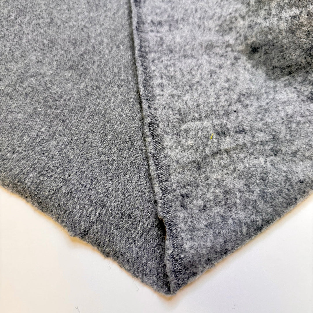 The First American Pope - Jersey Fleece Cotton Knit - Grey - Bundles - True Deadstock fabric Fabric by private - Sustainable Textile | FABCYCLE