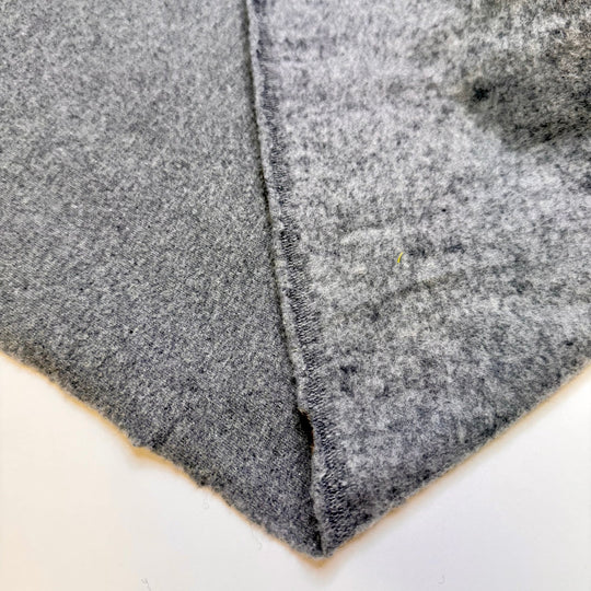 The First American Pope - Jersey Fleece Cotton Knit - Grey - Bundles - True Deadstock fabric Fabric by private - Sustainable Textile | FABCYCLE