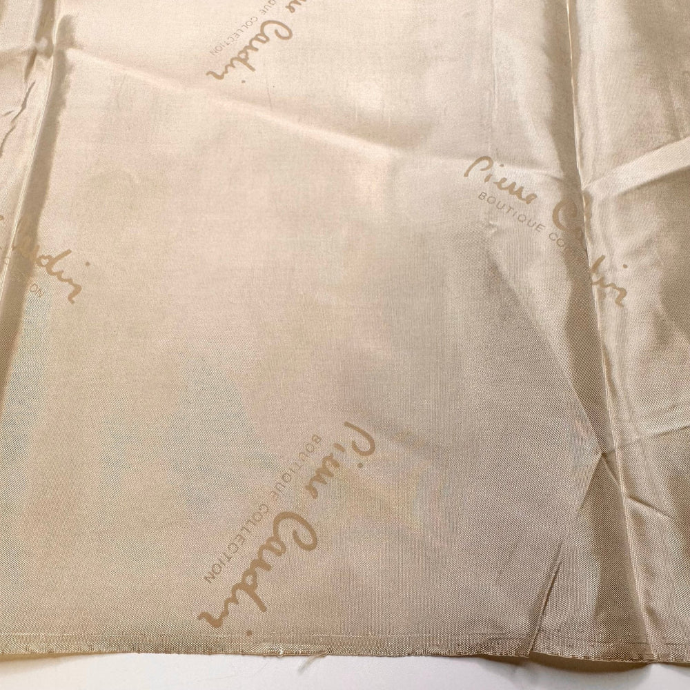 The Hangover - Polyester Blend Woven - Dark Cream - 1.2M Bundle - True Deadstock fabric Fabric by private - Sustainable Textile | FABCYCLE