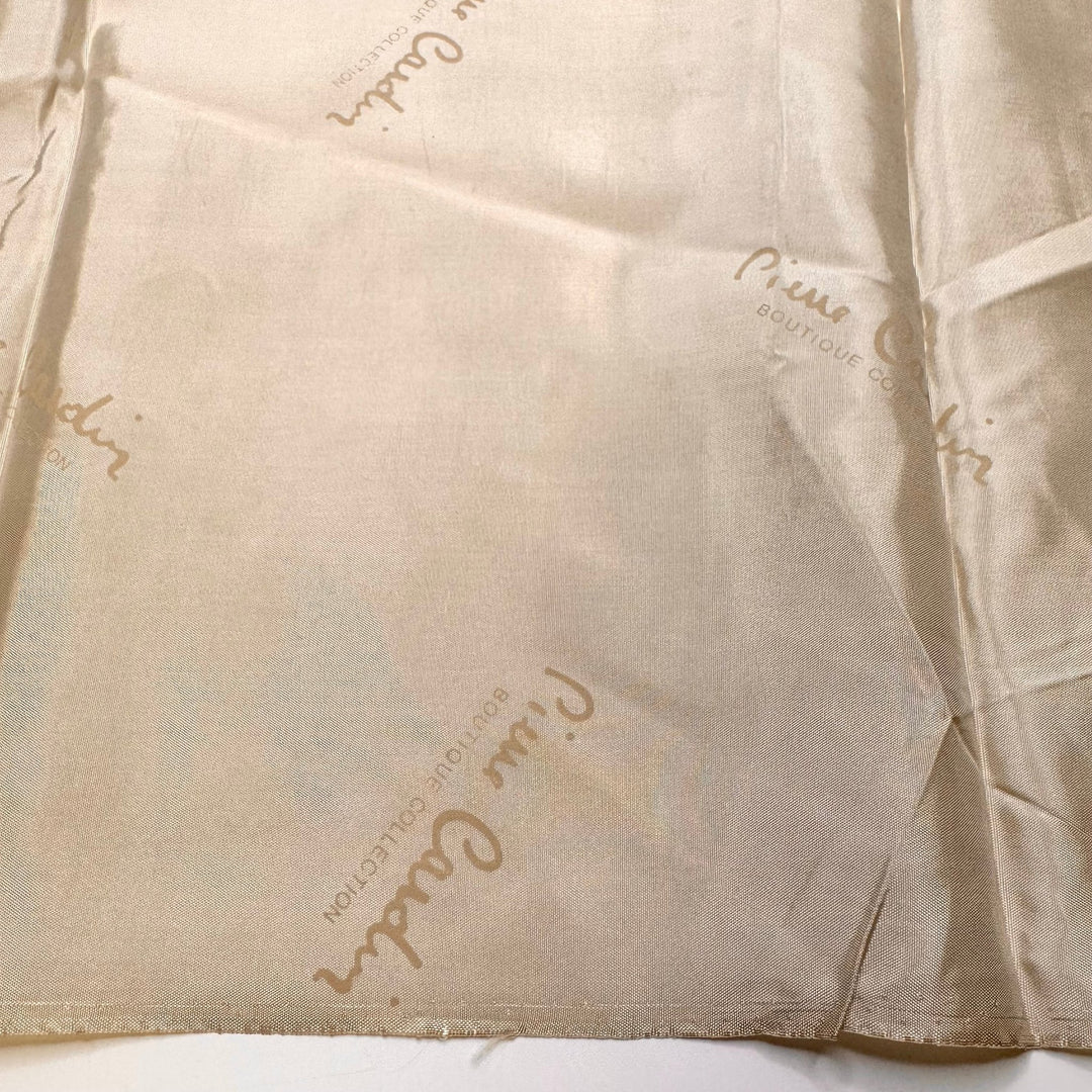 The Hangover - Polyester Blend Woven - Dark Cream - 1.2M Bundle - True Deadstock fabric Fabric by private - Sustainable Textile | FABCYCLE